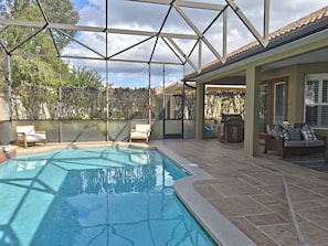 Pool - Serenity Pool Vacation Home - 4BD (Kissimmee)