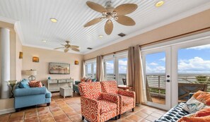 Living area - Southern Ayr Beachfront Home (Bodden Town)