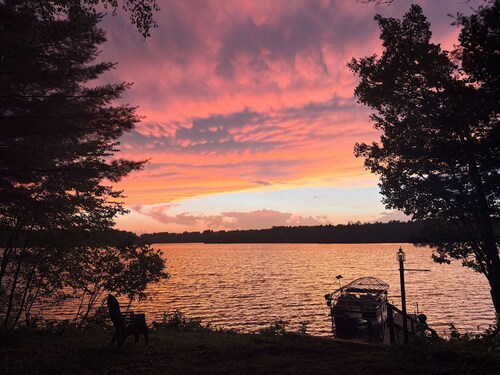 Fully Updated Lakefront Home on Fence Lake Chain of Lakes Near Minocqua
