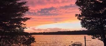 Fully Updated Lakefront Home on Fence Lake Chain of Lakes Near Minocqua