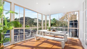 Casa, vista para a montanha | Opções para refeição