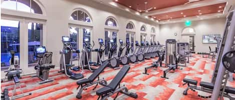 Fitnessbereich