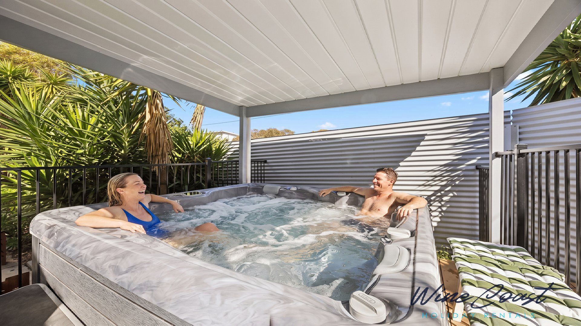 Bain à remous extérieur