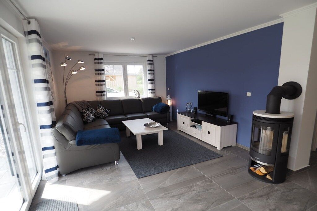 TV connectée, cheminée