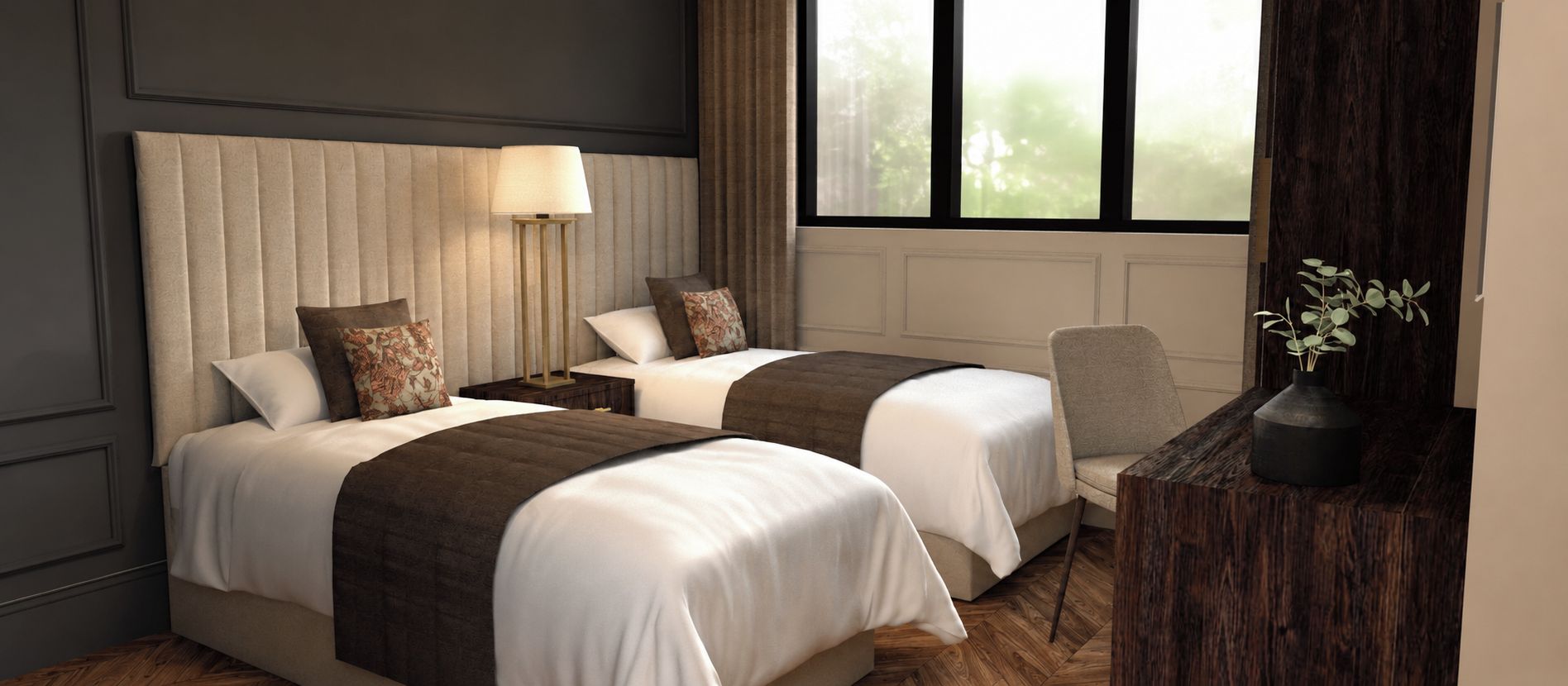 Deluxe Twin Room, Non Smoking