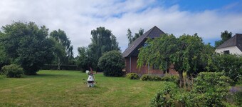 A lovely, spacious house ideal for families and anglers. Near Ristinge Klint.