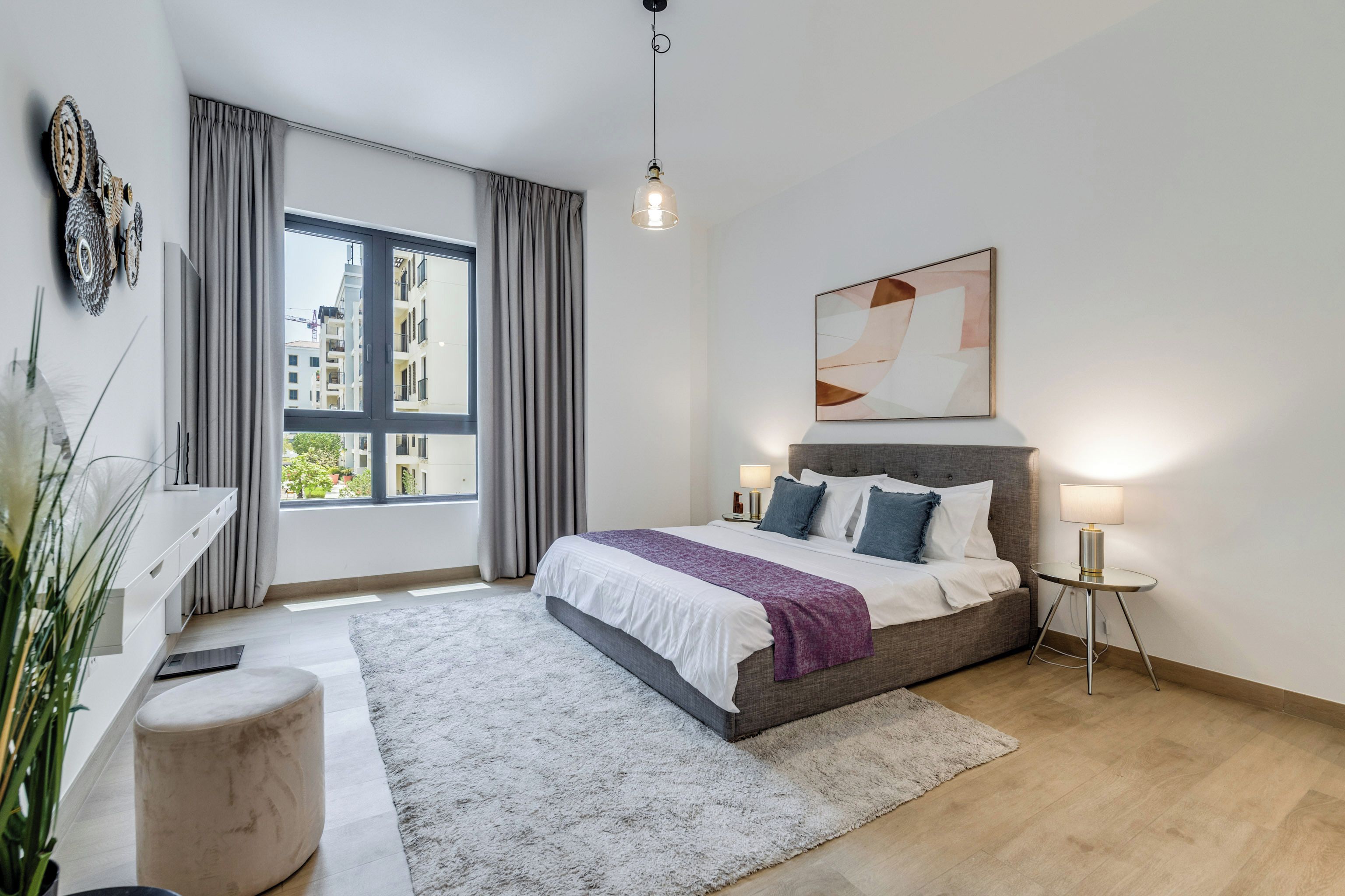 Deluxe Apartment, 1 Bedroom, Balcony, Garden View | Desk, iron/ironing board, WiFi (free), individually decorated