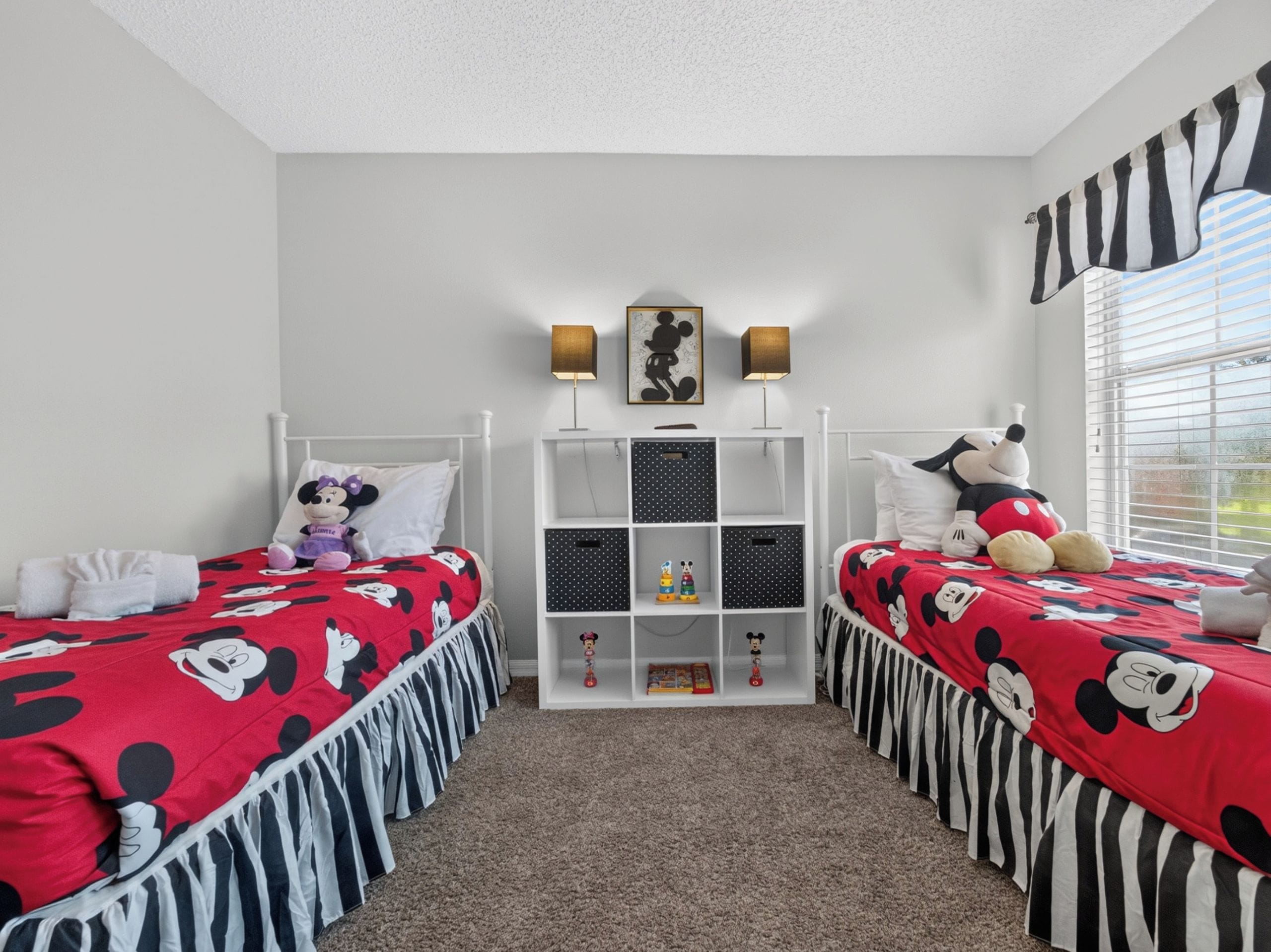 Desk, iron/ironing board, travel crib, WiFi (free)