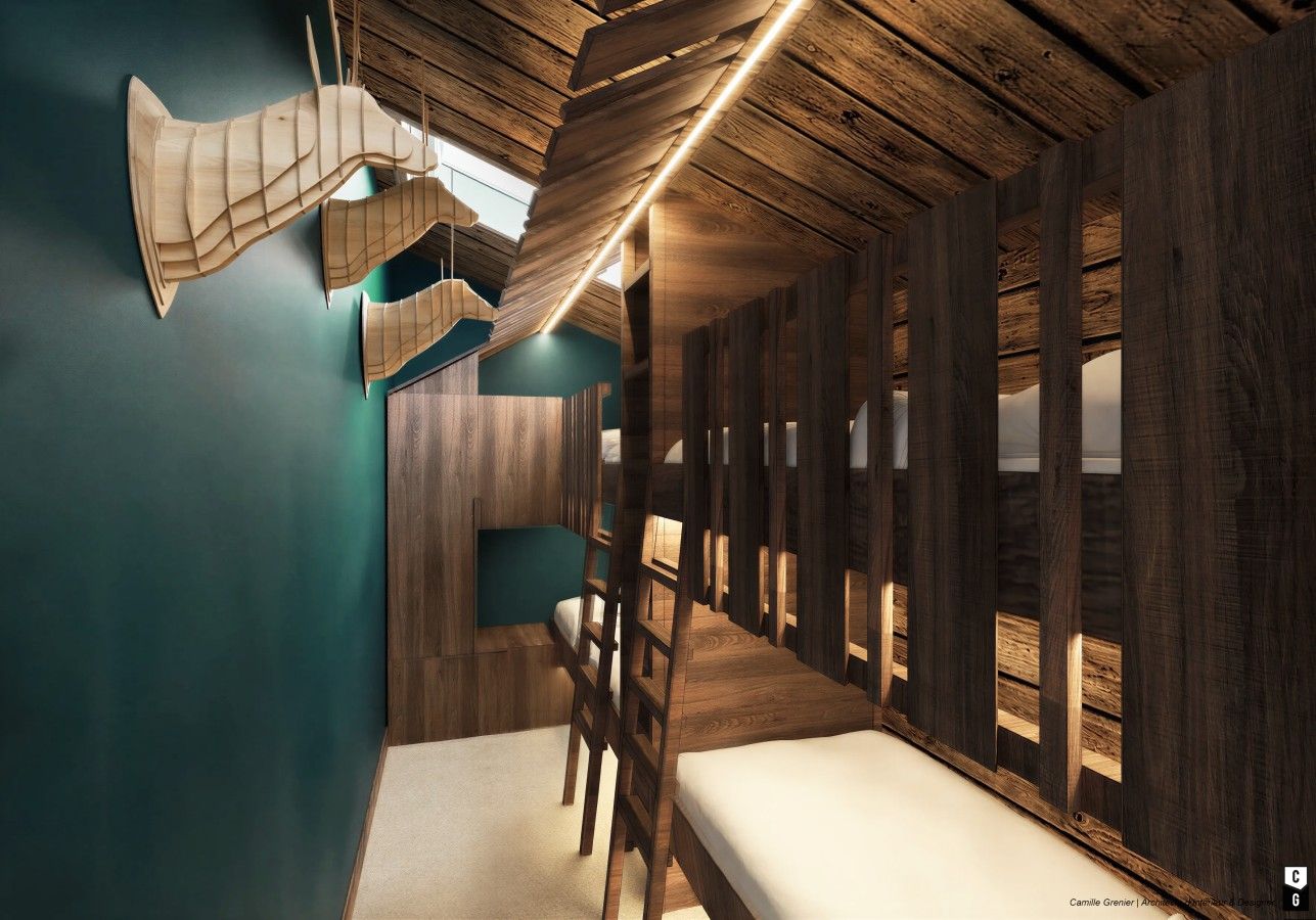double bunk bedroom