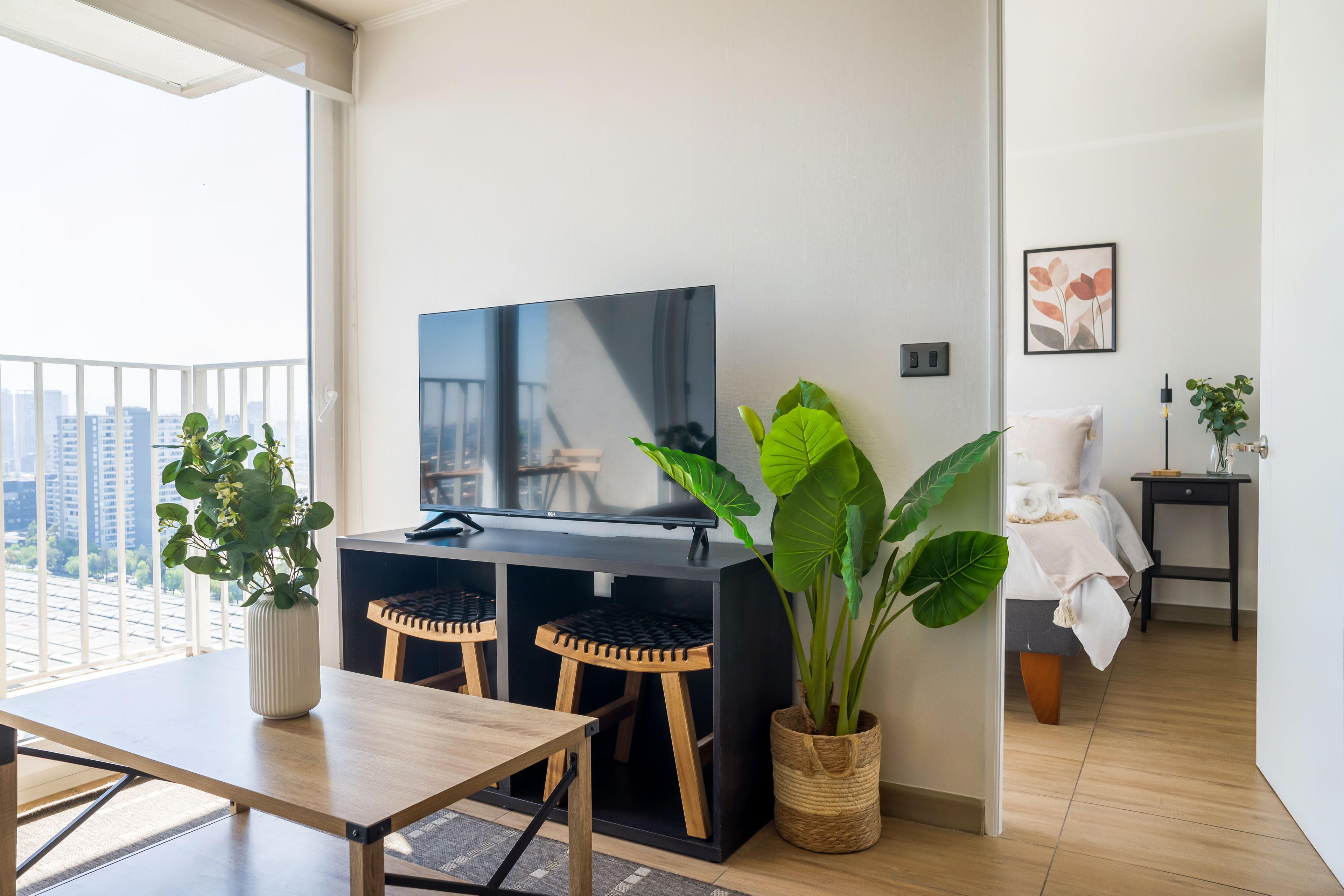 Appartement, balcon, vue ville | Restauration extérieure