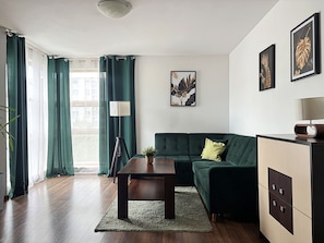Comfort Apartment | Living area - MARGI City 4 Apartament (Szczecin)