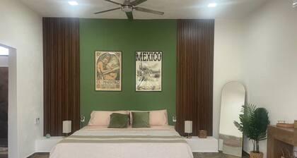 King Suite - Casa Corazon Zen in Barra De Potosi with pool, 3 min. walk to beach