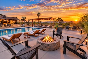 Unclassified image, 2 of 93, button - Desert Shadow A 10ac Retreat w/Pool + Hot Tub+ Pickleball + Archery + More (Yucca Valley)