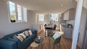 Living area - Appartement La Brise - Vue mer (Saint-Malo)