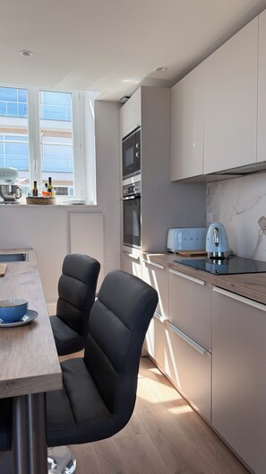 Private kitchen - Appartement La Brise - Vue mer (Saint-Malo)