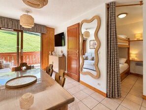 Dining - Apartment with slope view - 6 guests (Flumet)