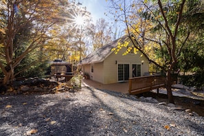 Exterior - Secluded A-Frame: Hot Tub, Home Theater, Arcade, Pets Welcome (Harpers Ferry)