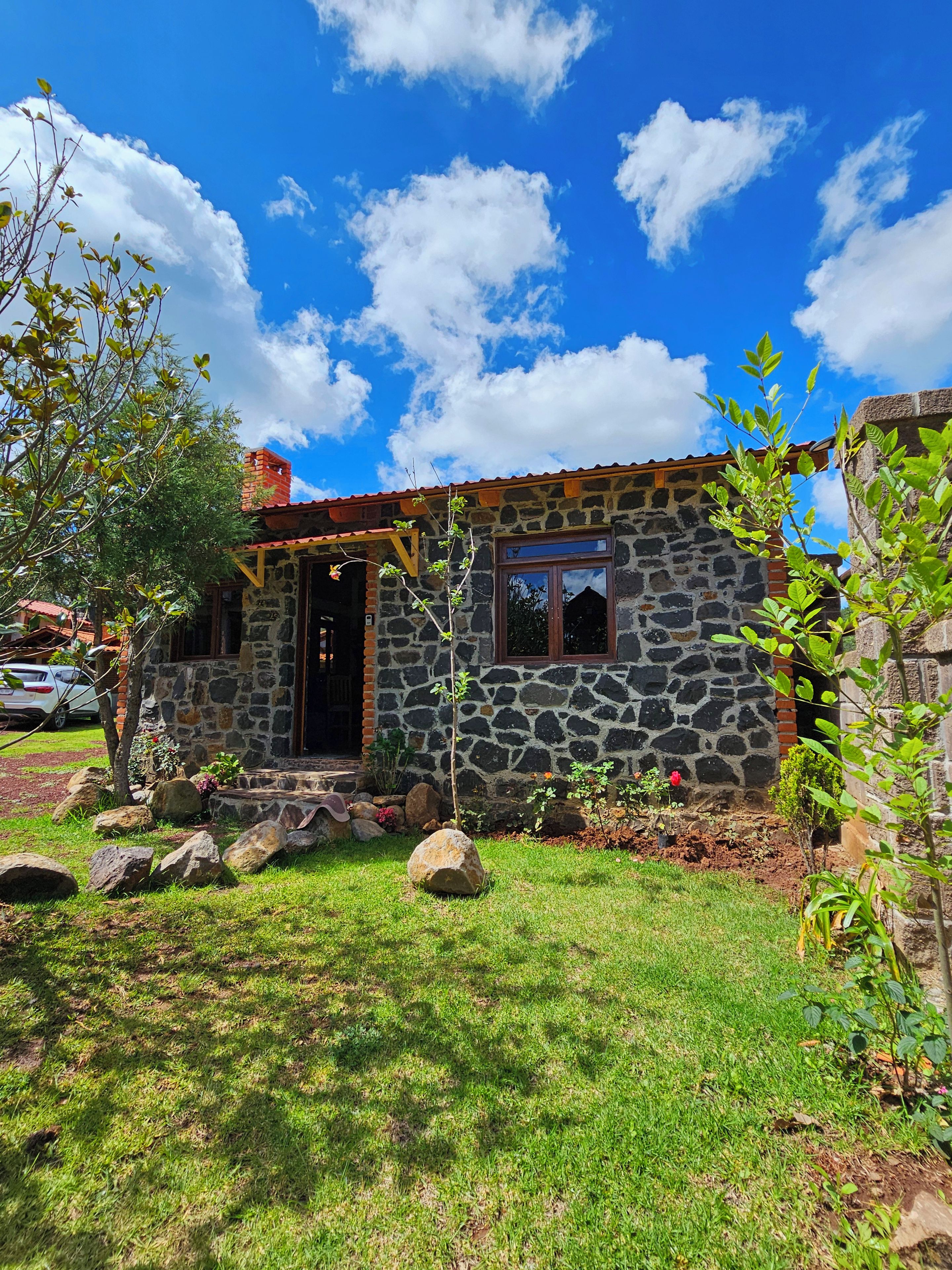 Cabaña familiar, vista al jardín (Felicidad) | Exterior