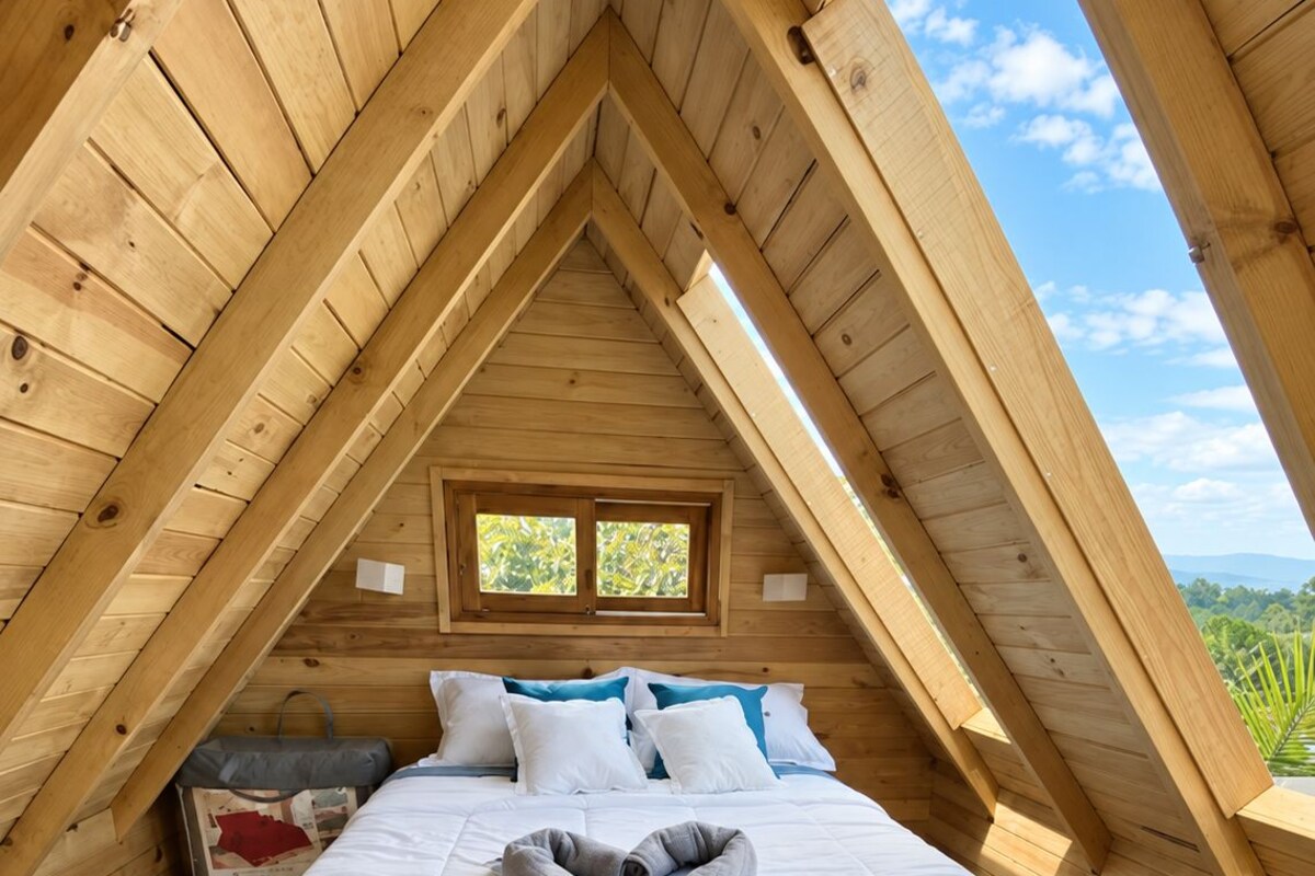 Comfort cottage, uitzicht op bergen | Gratis wifi