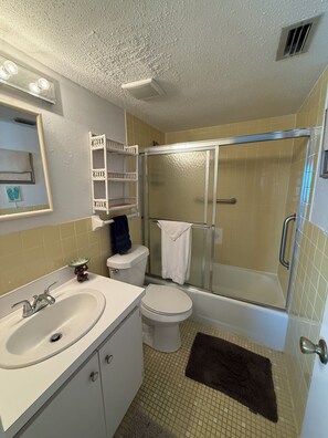 Bathroom - Beautiful Ormond Ocean Club #218 with spectacular with on the Atlantic Ocean (Ormond Beach)