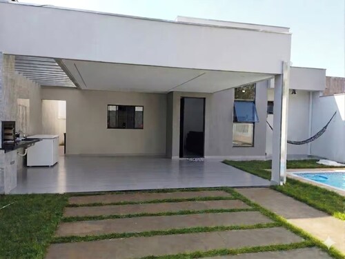 Casa aconchegante com Piscina Aquecida e Área Gourmet.