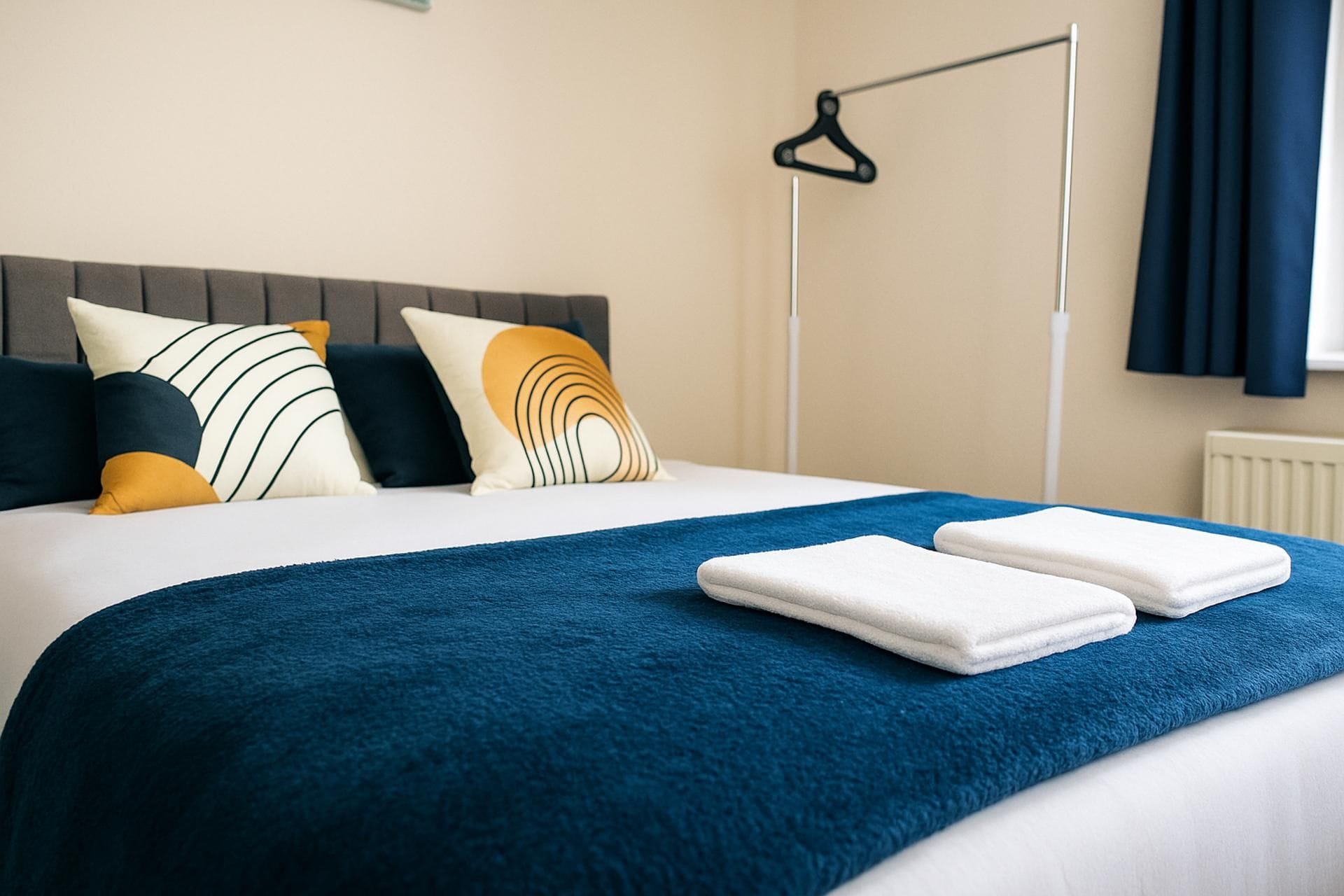 2 bedrooms, WiFi (free)