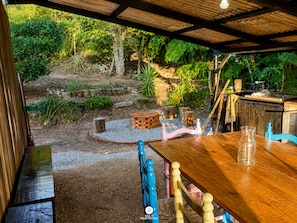 Stuga Basic | Restaurang utomhus