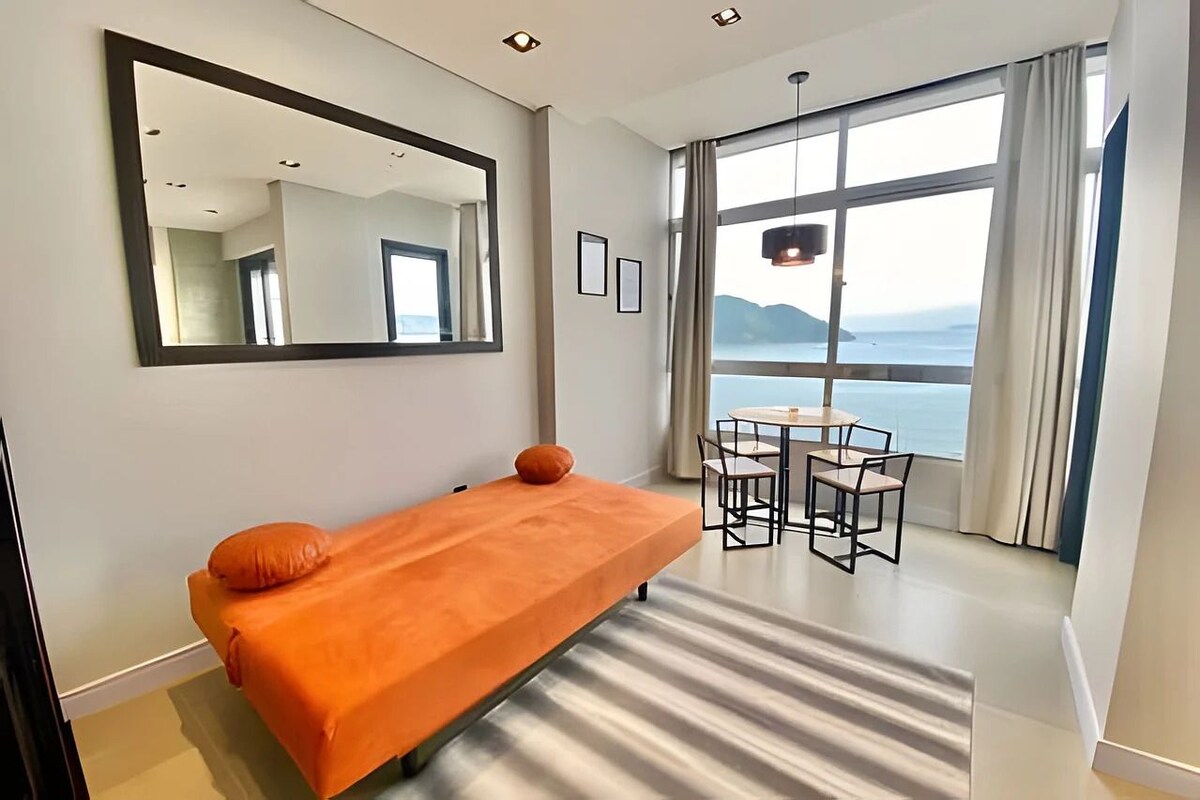 Deluxe appartement, balkon, uitzicht op zee | Gratis wifi