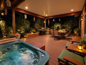 Unclassified image, 2 of 35, button - Hot tub, private bridge, large patio, and secret garden property to explore (Moscow)