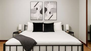 Iron/ironing board, travel cot, WiFi, bed sheets