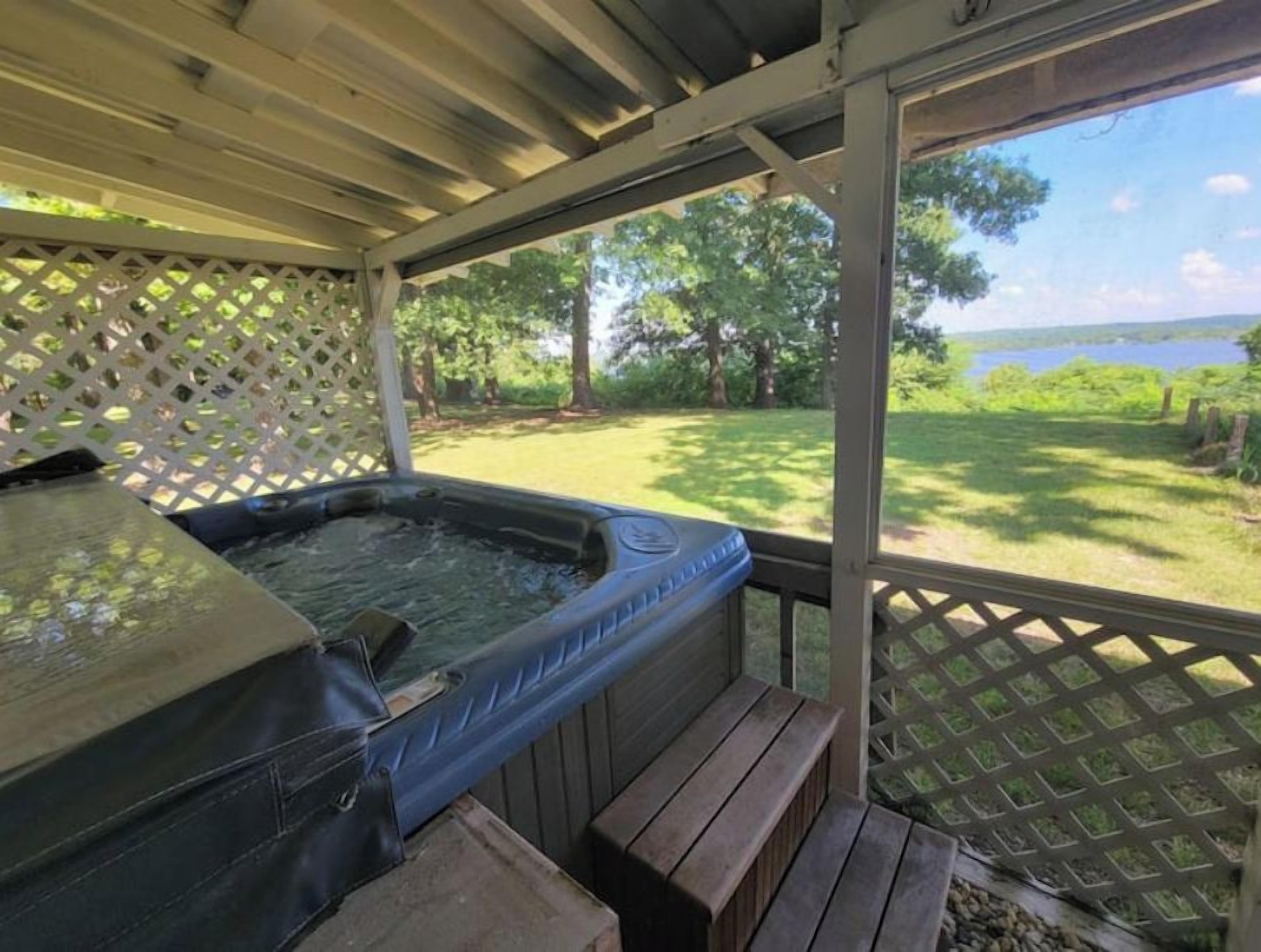 Baignoire à remous extérieure