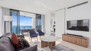 Living area - Esplanade Soul Apartment 6104 (Surfers Paradise)