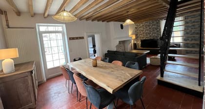 L'authentique, corps de ferme tout confort au cœur de la campagne Champenoise