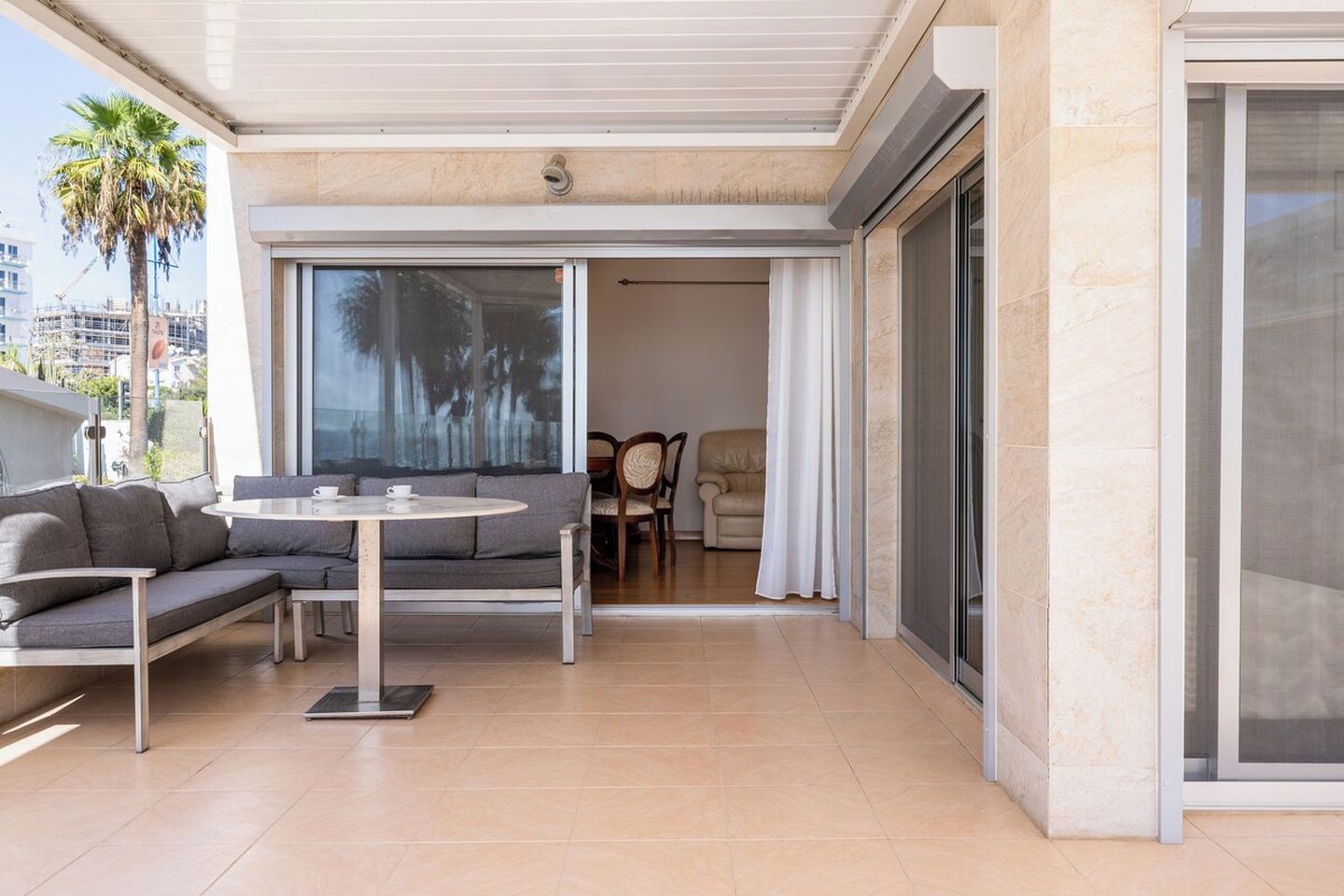 Departamento, 3 habitaciones, balcón, vista al jardín | Restaurante al aire libre