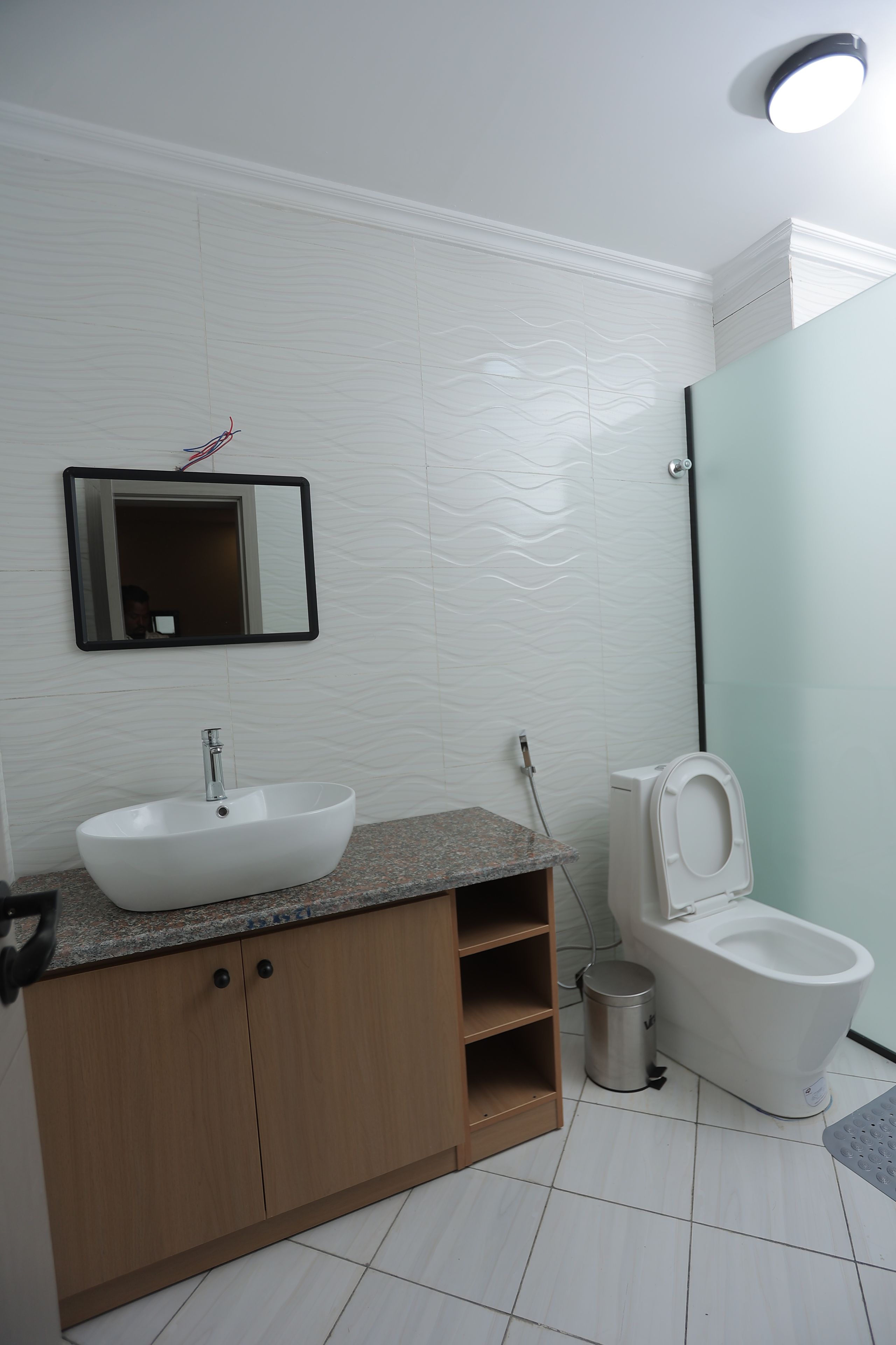 Suite, balcón, vista a la ciudad | Baño