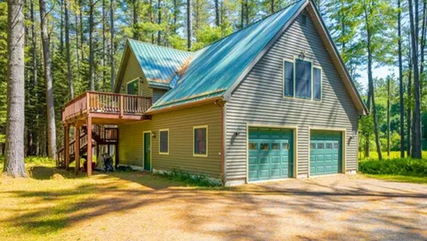 Exterior - Big Brook Guest Apartment - A serene above garage apartment with full kitchen (Long Lake)