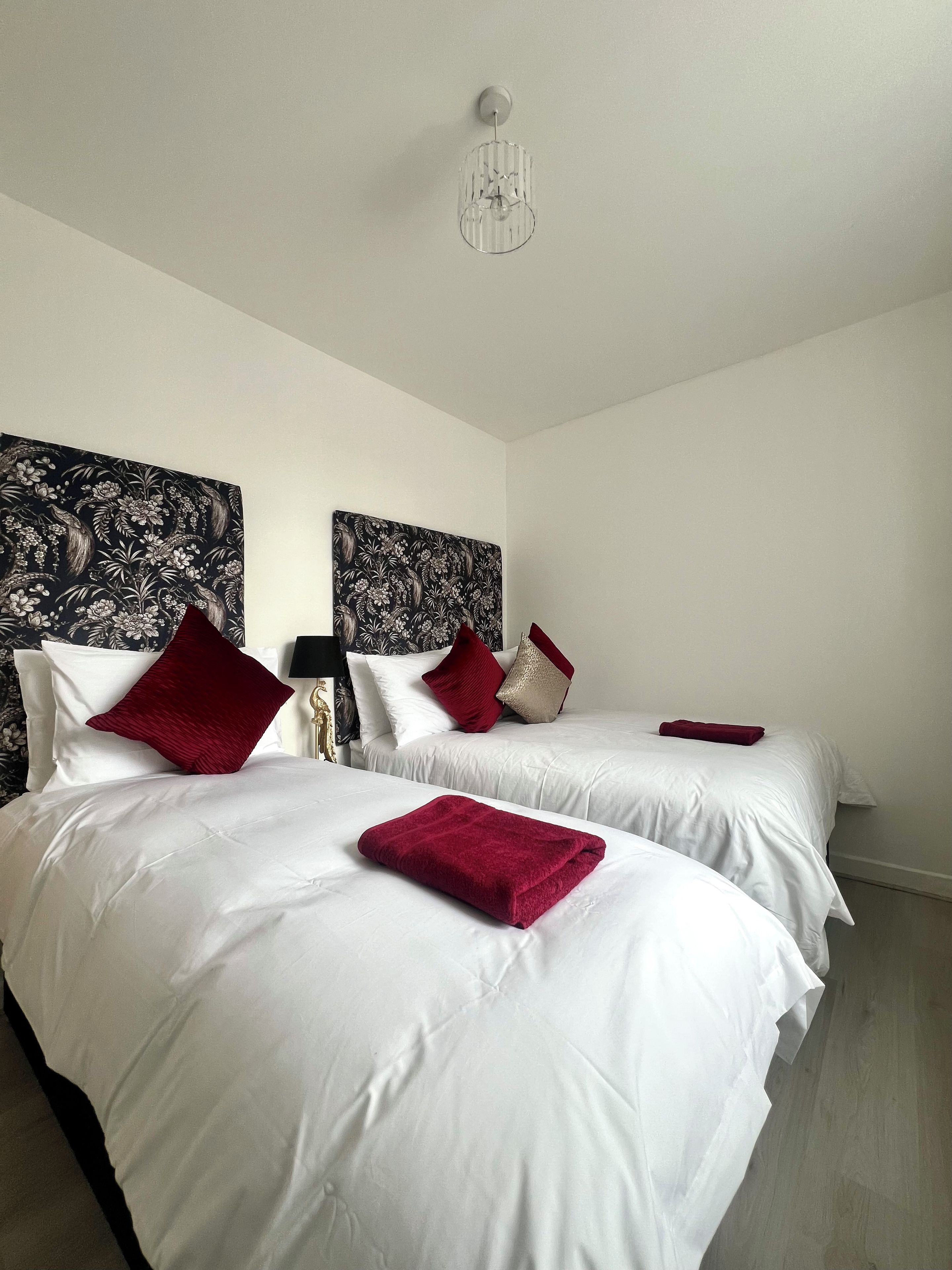Iron/ironing board, travel crib, WiFi (free), bed sheets