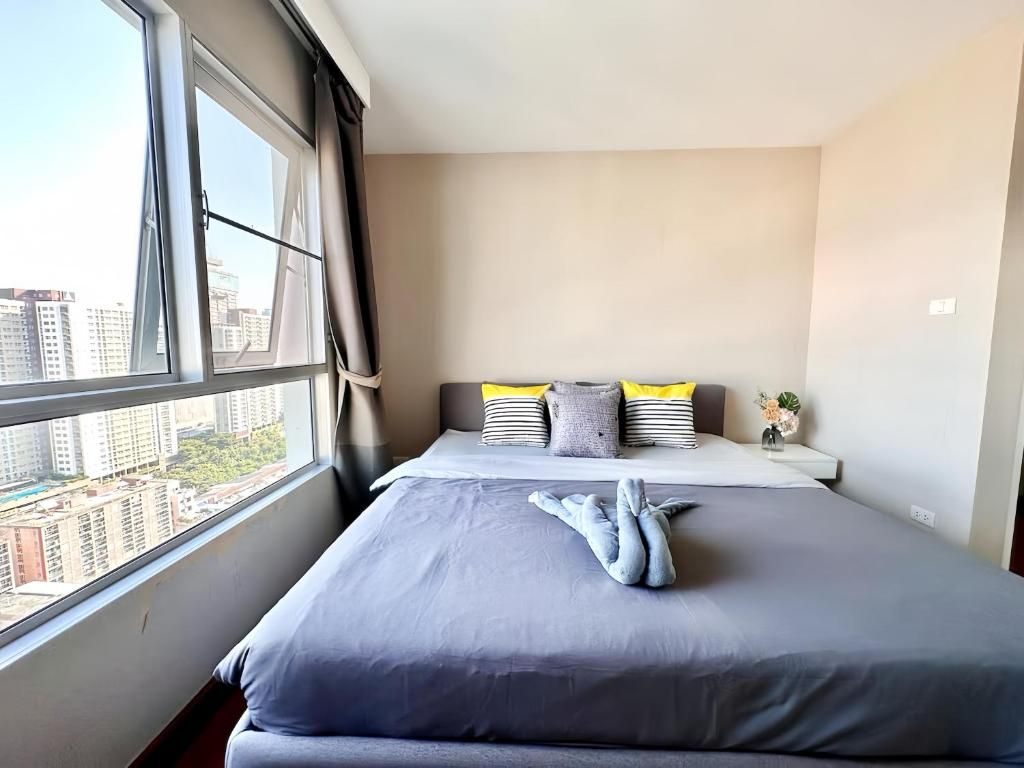 Apartemen, 3 kamar tidur, balkon, pemandangan kota | Meja kerja, setrika/meja setrika, dan Wi-Fi gratis