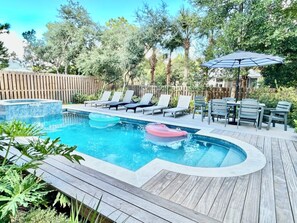 Pool - Sand Wand 5 BR. Pool. Bikes. Golf Cart. Walk to beach (Santa Rosa Beach)