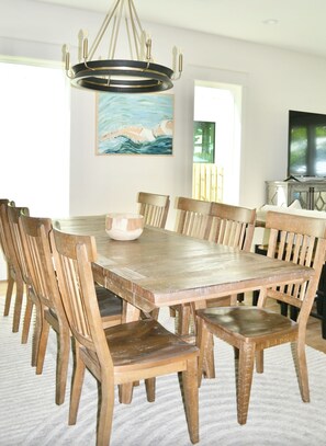 Dining - Sand Wand 5 BR. Pool. Bikes. Golf Cart. Walk to beach (Santa Rosa Beach)