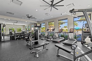 Gym - 5BR Villa Near Disney, Universal & SeaWorld! (Orlando)