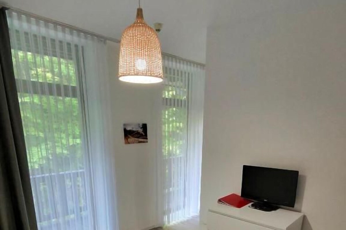 Yhden hengen comfort-huone, parveke, näköala mäelle | Ilmainen Wi-Fi