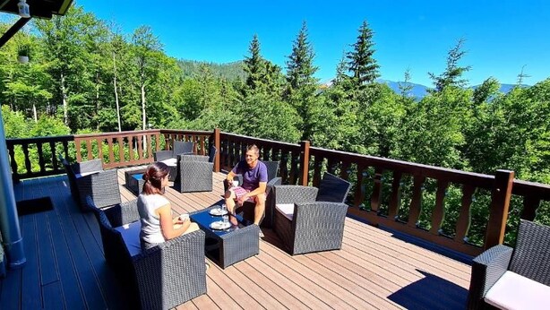 Outdoor dining - Kurhotel Renona Rehabilitation (Semmering-Kurort)