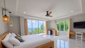 Quarto superluxo, vista para o oceano