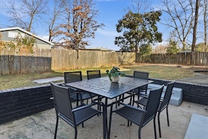 Outdoor dining - Spacious Greensboro Getaway Minutes from Downtown (Greensboro)
