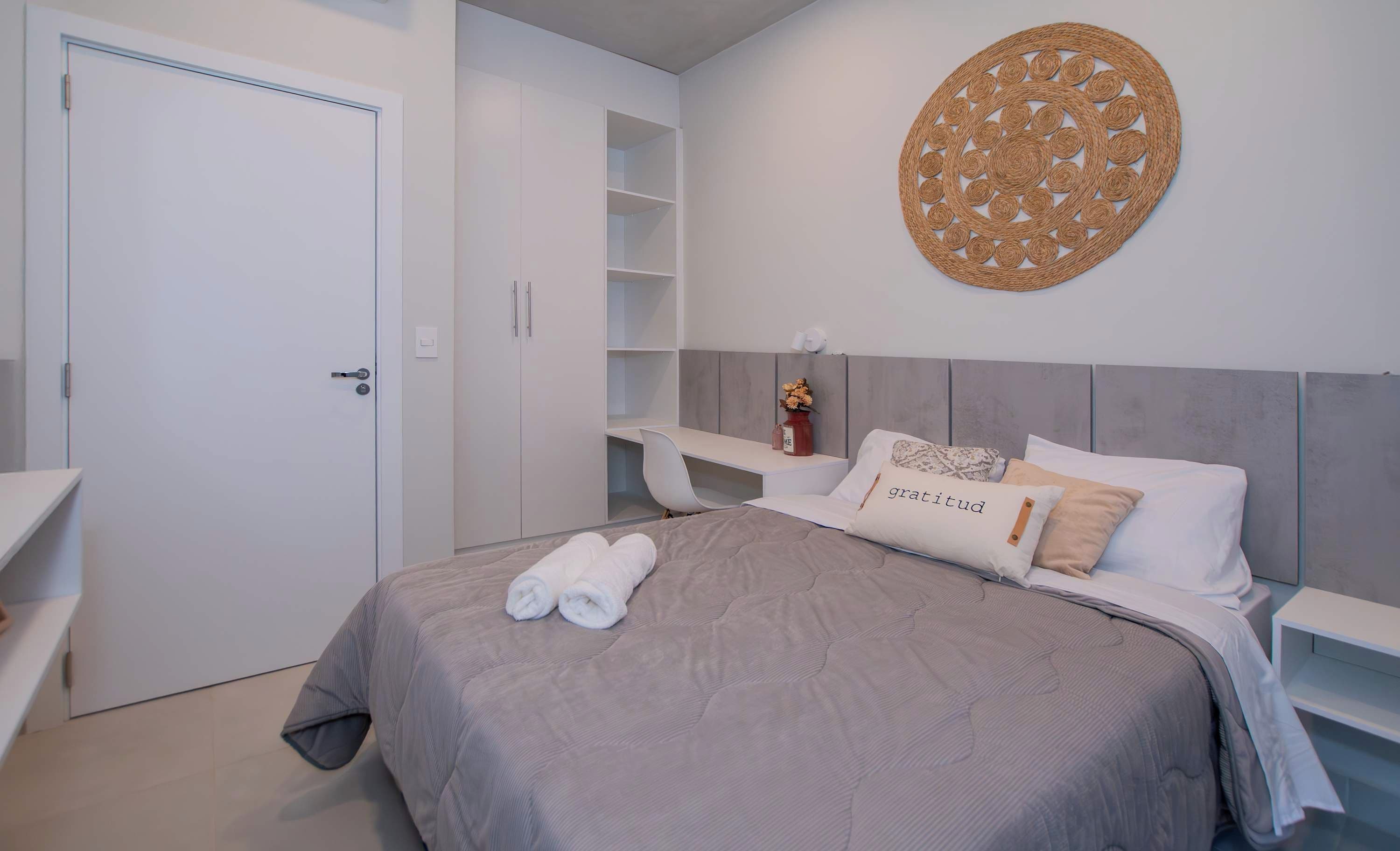 Main bedroom with queen bed