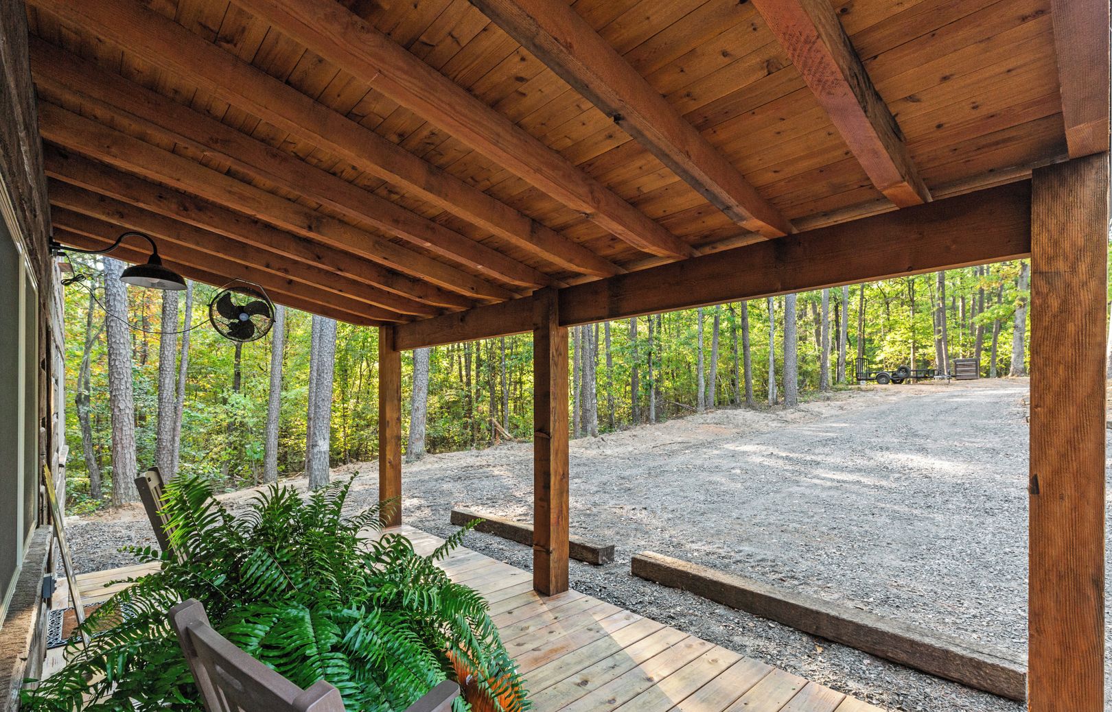 Main Cabin Front Porch