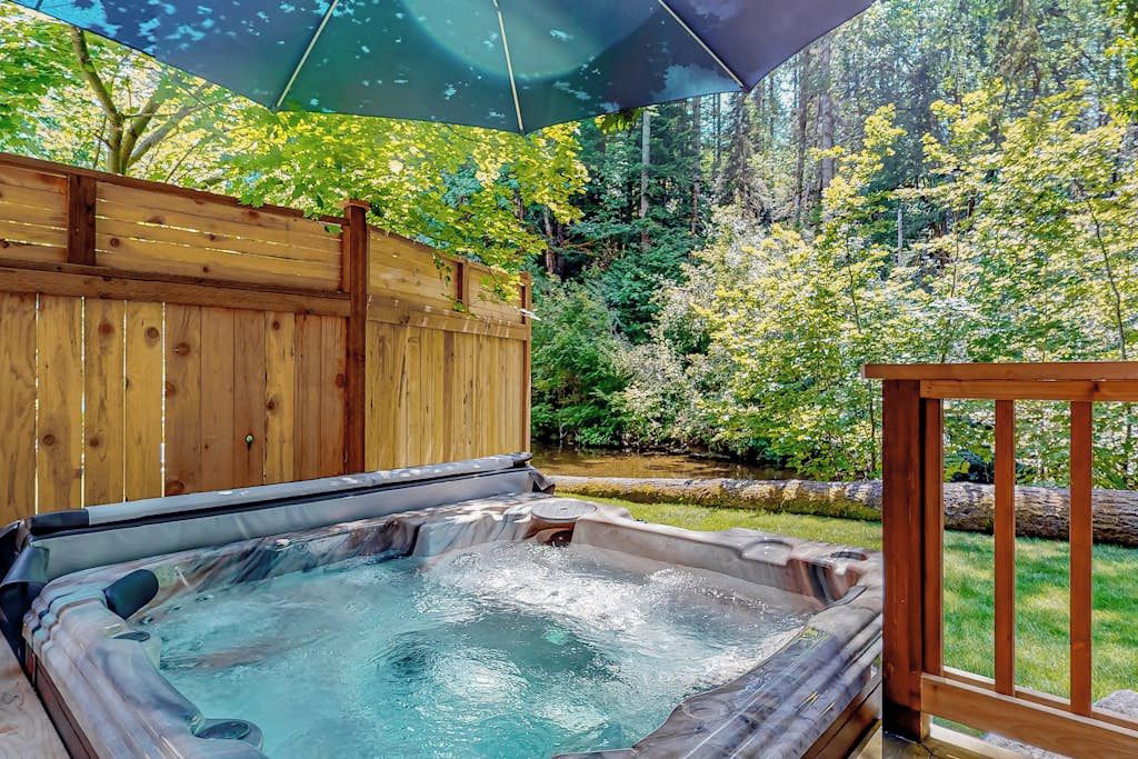 Baignoire à remous extérieure