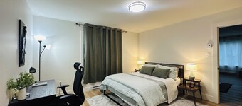 Brand-New, Clean, Equipped Gust Suite, in a peaceful area, Close to Everything