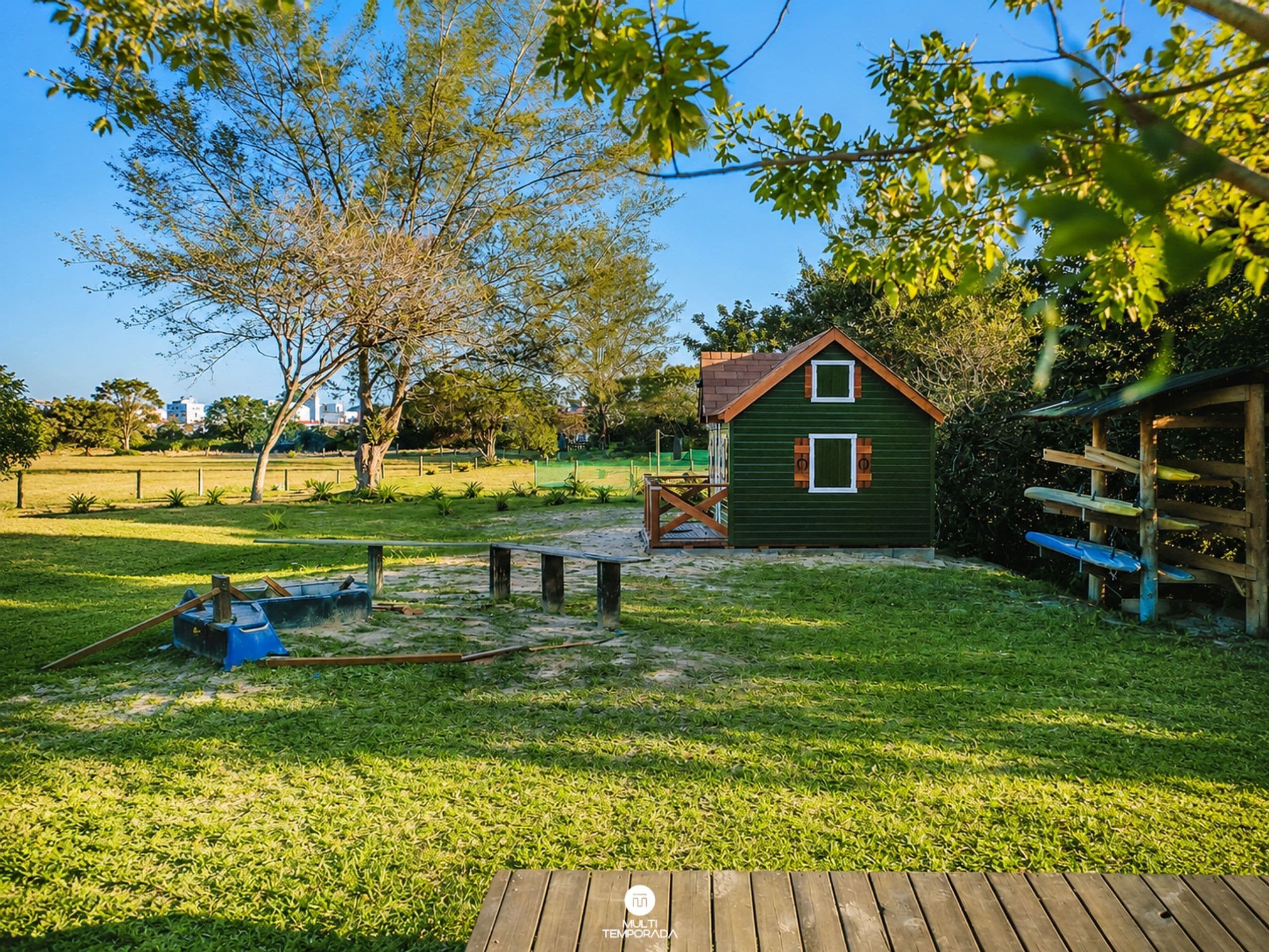 Vista para o jardim